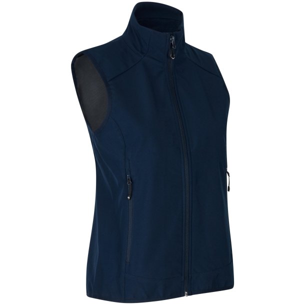 ID 0825 Softshell vest  funktionel  dame Navy