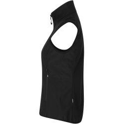 ID 0825 Softshell vest  funktionel  dame Sort