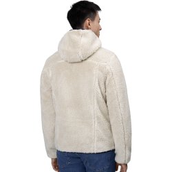 ID 0828 Pile fleece jakke Off-white