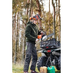 ID 0828 Pile fleece jakke Oliven