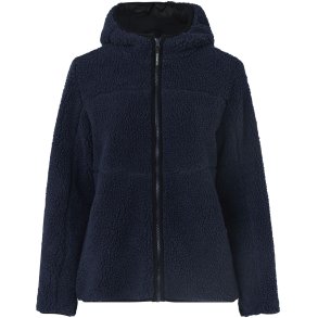 ID 0829 Pile fleece jakke  dame Navy