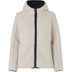 ID 0829 Pile fleece jakke  dame Off-white