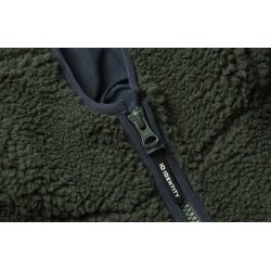 ID 0829 Pile fleece jakke  dame Oliven