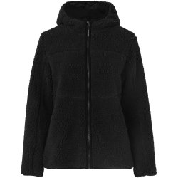 ID 0829 Pile fleece jakke  dame Sort