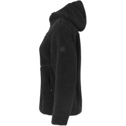 ID 0829 Pile fleece jakke  dame Sort