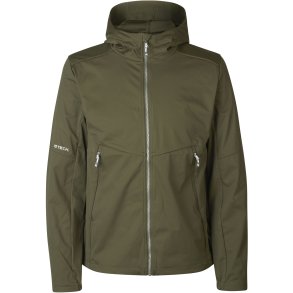 ID 0836 Softshell jakke  letvgt Oliven