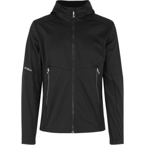 ID 0836 Softshell jakke  letvgt Sort