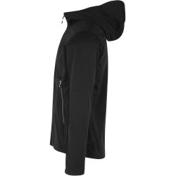 ID 0836 Softshell jakke  letvgt Sort