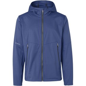 ID 0836 Softshell jakke  letvgt Stormy blue