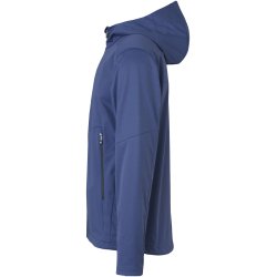 ID 0836 Softshell jakke  letvgt Stormy blue