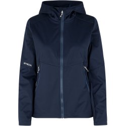 ID 0837 Softshell jakke  letvgt  dame Navy