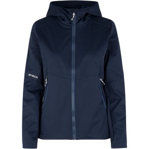 ID 0837 Softshell jakke  letvgt  dame Navy