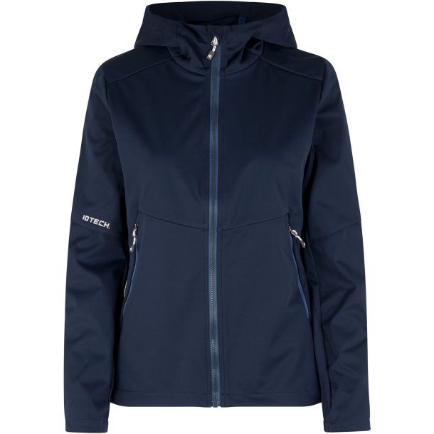 ID 0837 Softshell jakke  letvgt  dame Navy