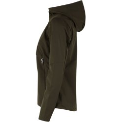 ID 0837 Softshell jakke  letvgt  dame Oliven
