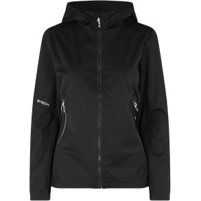 ID 0837 Softshell jakke  letvgt  dame Sort