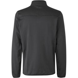 ID 0840 Cardigan  stretch komfort Koks grå