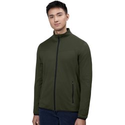 ID 0840 Cardigan  stretch komfort Oliven