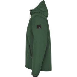 ID 0842 Hooded vinterjakke Flaskegrn