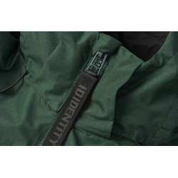 ID 0842 Hooded vinterjakke Flaskegrn