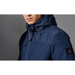 ID 0842 Hooded vinterjakke Navy