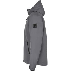 ID 0842 Hooded vinterjakke Silver grey