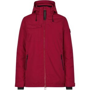 ID 0843 Hooded vinterjakke   dame Rd