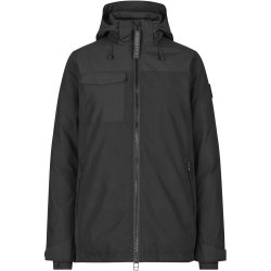 ID 0843 Hooded vinterjakke   dame Sort