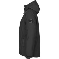 ID 0843 Hooded vinterjakke   dame Sort