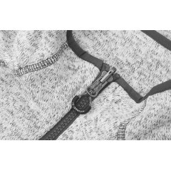 ID 0847 Zip-n-Mix fleece  melange Gr melange