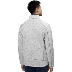 ID 0847 Zip-n-Mix fleece  melange Gr melange