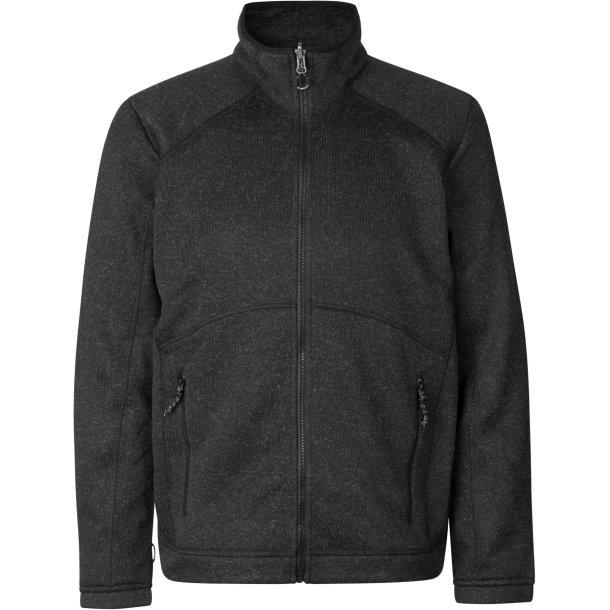 ID 0847 Zip-n-Mix fleece  melange Koks melange