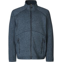 ID 0847 Zip-n-Mix fleece  melange Navy melange