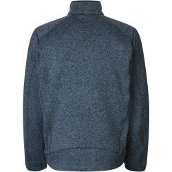 ID 0847 Zip-n-Mix fleece  melange Navy melange