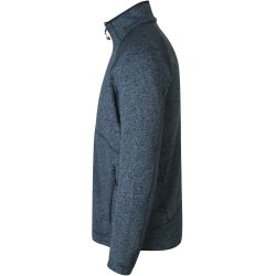 ID 0847 Zip-n-Mix fleece  melange Navy melange