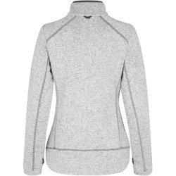 ID 0848 Zip-n-Mix fleece  melange  dame Grå melange