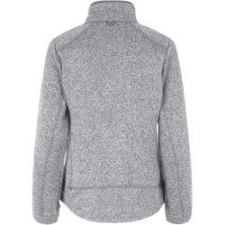 ID 0848 Zip-n-Mix fleece  melange  dame Grafit melange