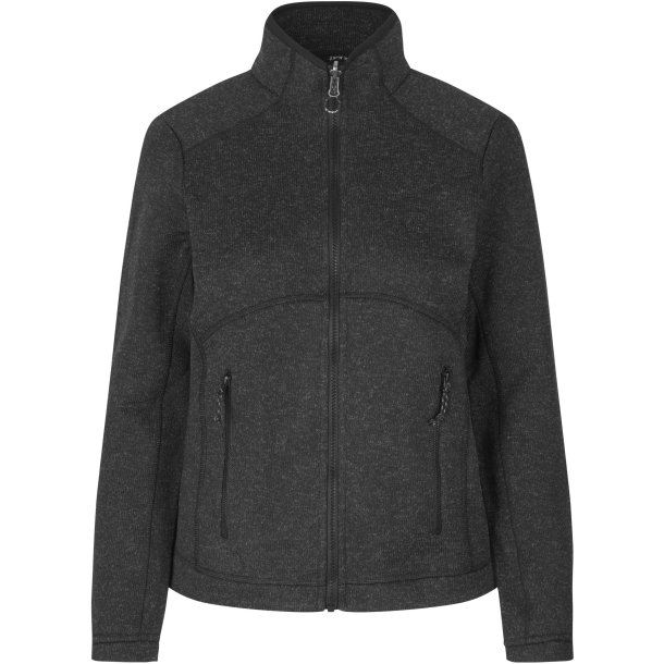 ID 0848 Zip-n-Mix fleece  melange  dame Koks melange