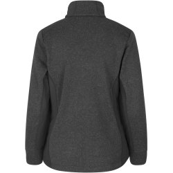 ID 0851 Cardigan  strikfleece  dame Grafit melange