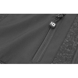 ID 0851 Cardigan  strikfleece  dame Grafit melange