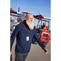 ID 0854 CORE softshell jakke Navy