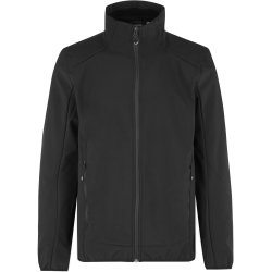 ID 0854 CORE softshell jakke Sort