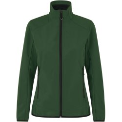 ID 0856 CORE softshell jakke dame Flaskegrn