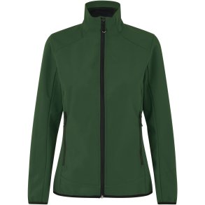ID 0856 CORE softshell jakke dame Flaskegrn