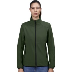 ID 0856 CORE softshell jakke dame Flaskegrn