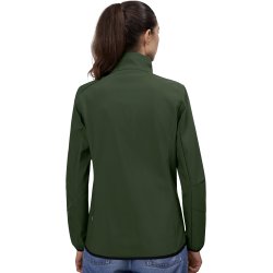 ID 0856 CORE softshell jakke dame Flaskegrn
