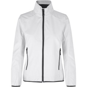 ID 0856 CORE softshell jakke dame Hvid