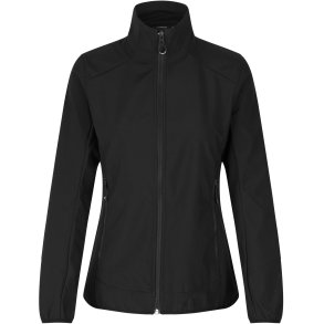 ID 0856 CORE softshell jakke dame Sort