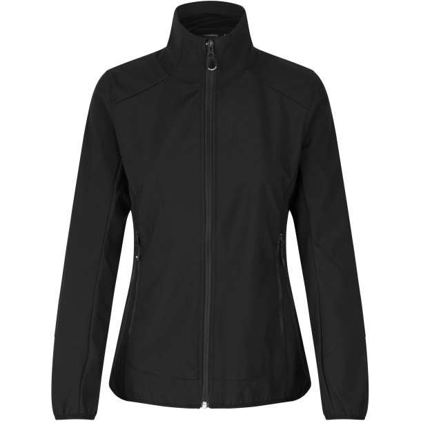 ID 0856 CORE softshell jakke dame Sort