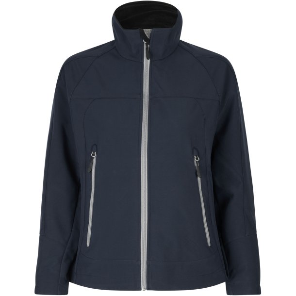 ID 0869 Softshell jakke  performance  dame Navy