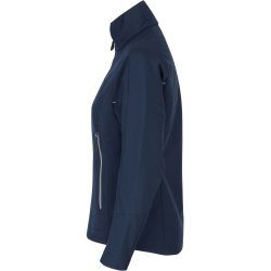 ID 0869 Softshell jakke  performance  dame Navy